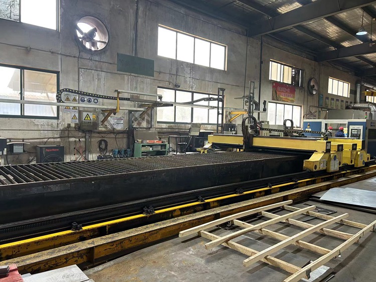 不銹鋼環保除塵器生產安裝流程照片